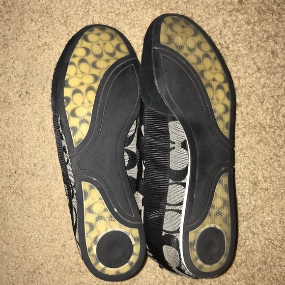 Black & grey coach shoes - Picture 2 of 7